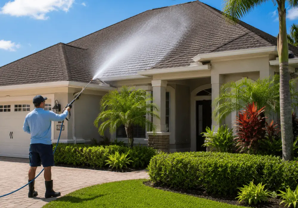 Pressure washing and power washing in Jacksonville